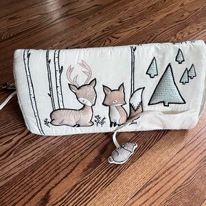 Crate and Barrel Woodland Animals Baby Tummy Time Toy